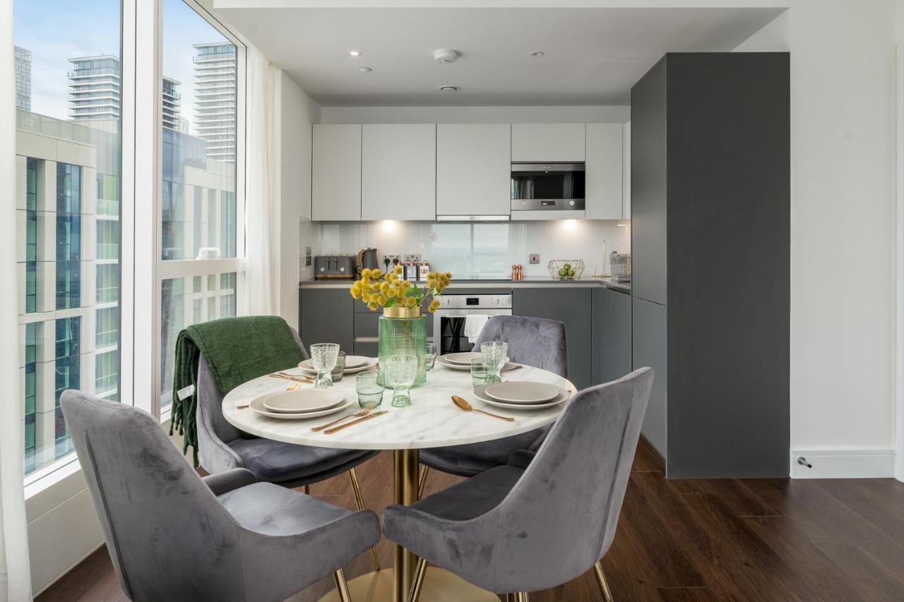 Luxurious Spacious 2Bed Suites Skyline River Views By Canary Wharf Londyn Zewnętrze zdjęcie