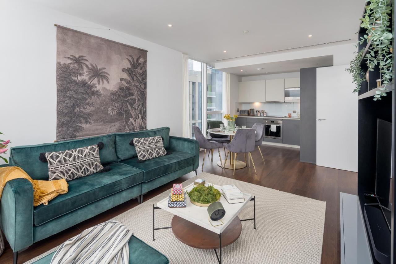 Luxurious Spacious 2Bed Suites Skyline River Views By Canary Wharf Londyn Zewnętrze zdjęcie