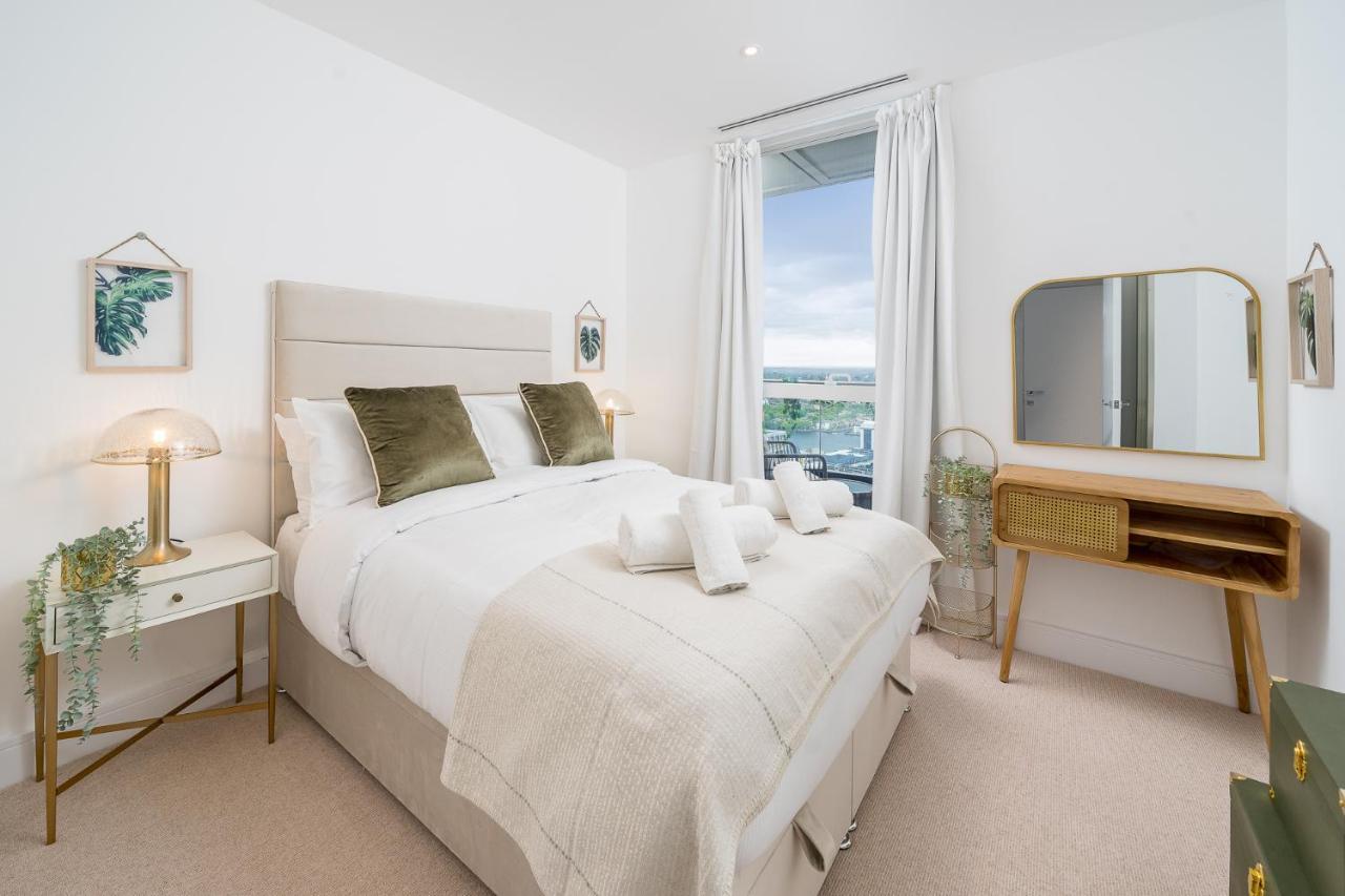 Luxurious Spacious 2Bed Suites Skyline River Views By Canary Wharf Londyn Zewnętrze zdjęcie