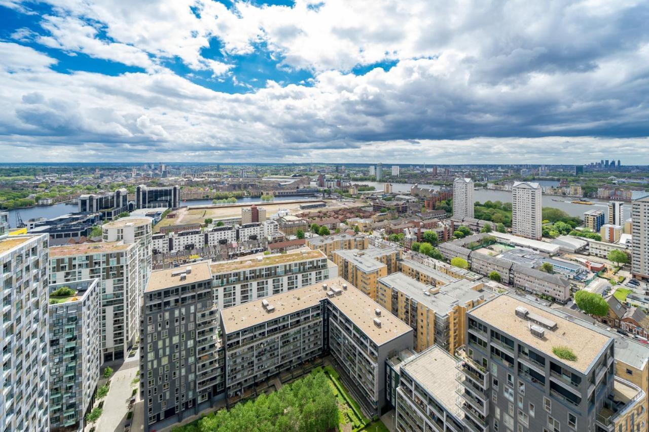 Luxurious Spacious 2Bed Suites Skyline River Views By Canary Wharf Londyn Zewnętrze zdjęcie
