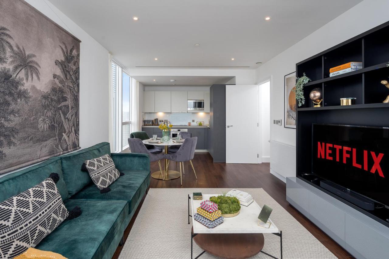 Luxurious Spacious 2Bed Suites Skyline River Views By Canary Wharf Londyn Zewnętrze zdjęcie