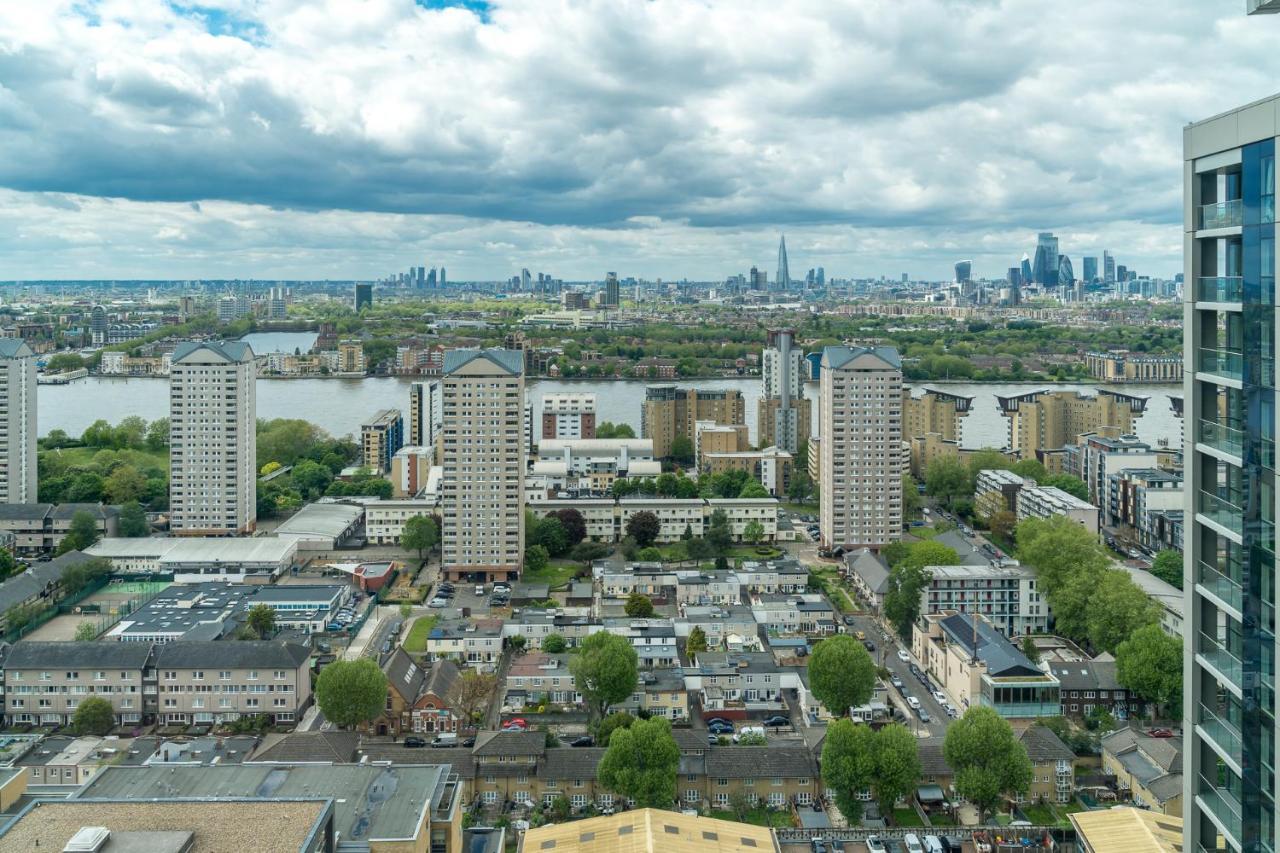 Luxurious Spacious 2Bed Suites Skyline River Views By Canary Wharf Londyn Zewnętrze zdjęcie
