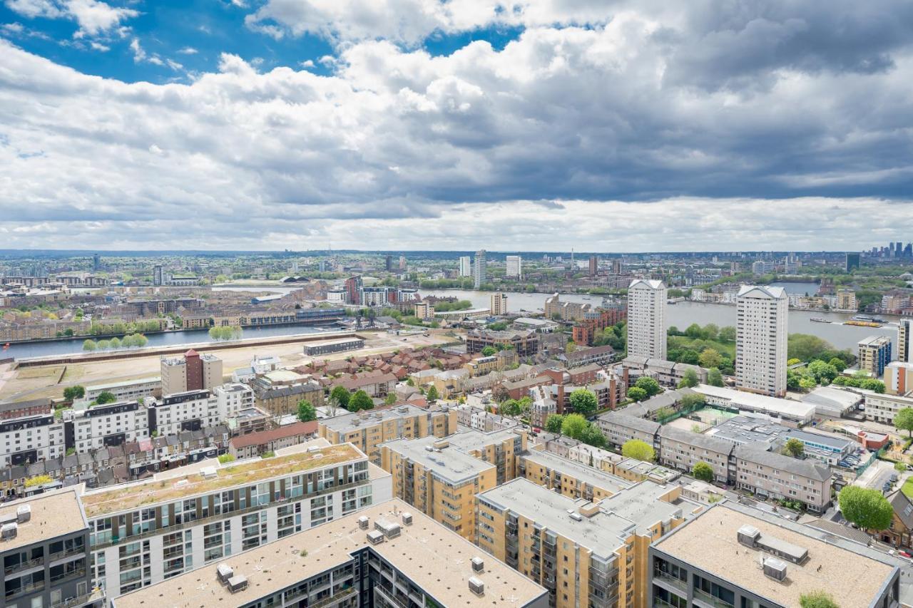 Luxurious Spacious 2Bed Suites Skyline River Views By Canary Wharf Londyn Zewnętrze zdjęcie
